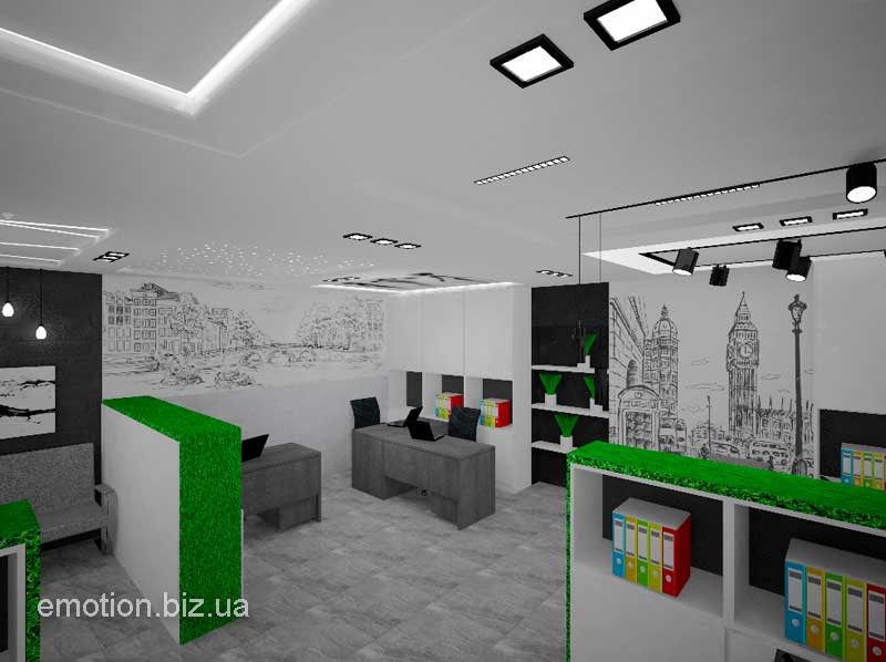 дизайн интерьера офиса в Киеве