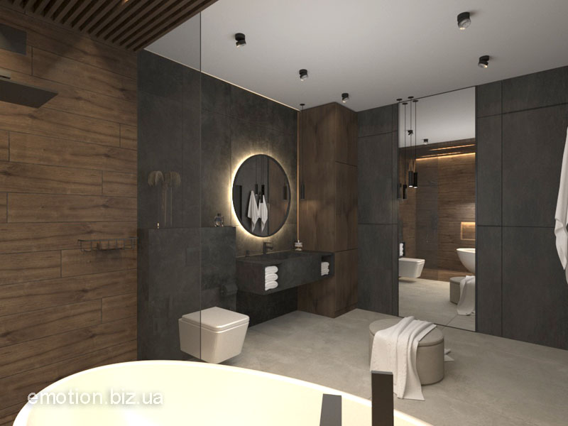 ванная в частном доме дизайн