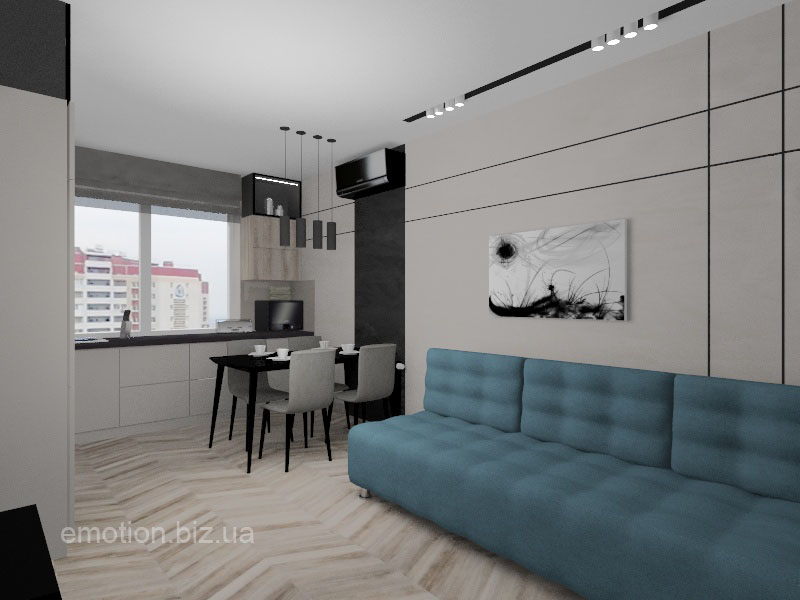 Дизайн панельной трехкомнатной квартиры